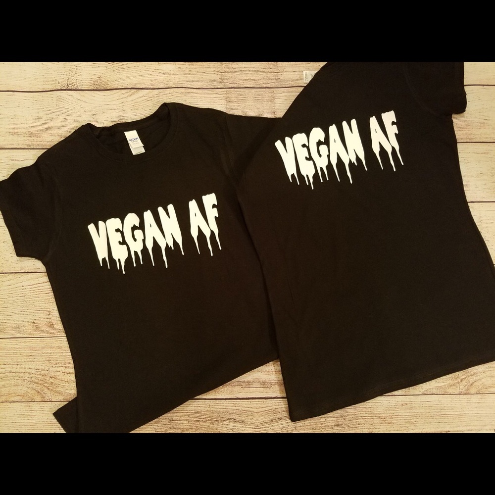 Vegan women’s size shirt